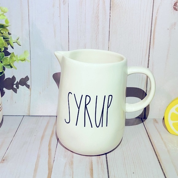 Rae Dunn SYRUP pitcher - Picture 2 of 2